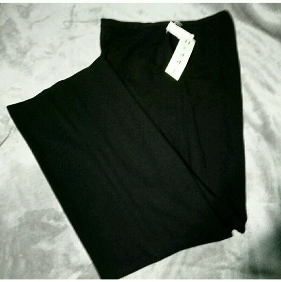 Heddy Pants Vintage Size 8 Straight Black Rayon - Picture 2 of 8